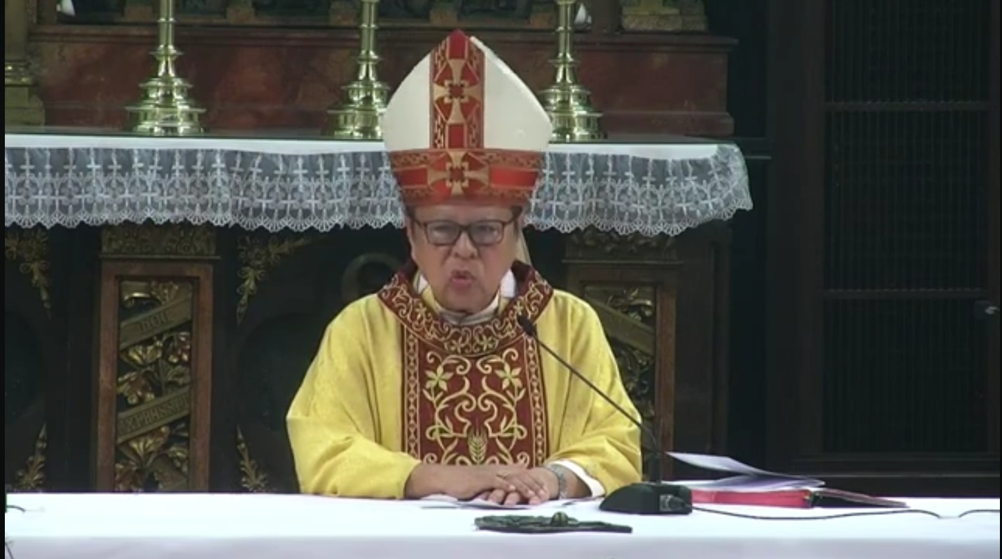 Uskup Agung Gereja Katedral Jakarta, Ignatius Kardinal Suharyo. (SinPo.id/tangkap layar)