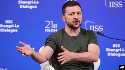 Presiden Ukraina Volodymyr Zelenskyy (SinPo.id/ AP)