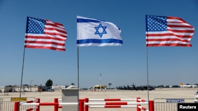 Bendera Israel dan Amerika (SinPo.id/Reuters)