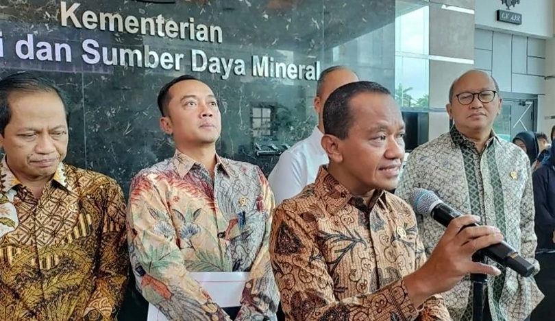 Menteri ESDM Bahlil Lahadalia (SinPo.id/ Dok. ESDM)