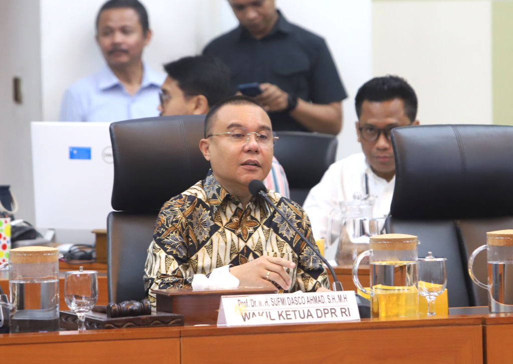 Wakil Ketua DPR RI Prof Sufmi Dasco Ahmad. (Ashar/SinPo.id)