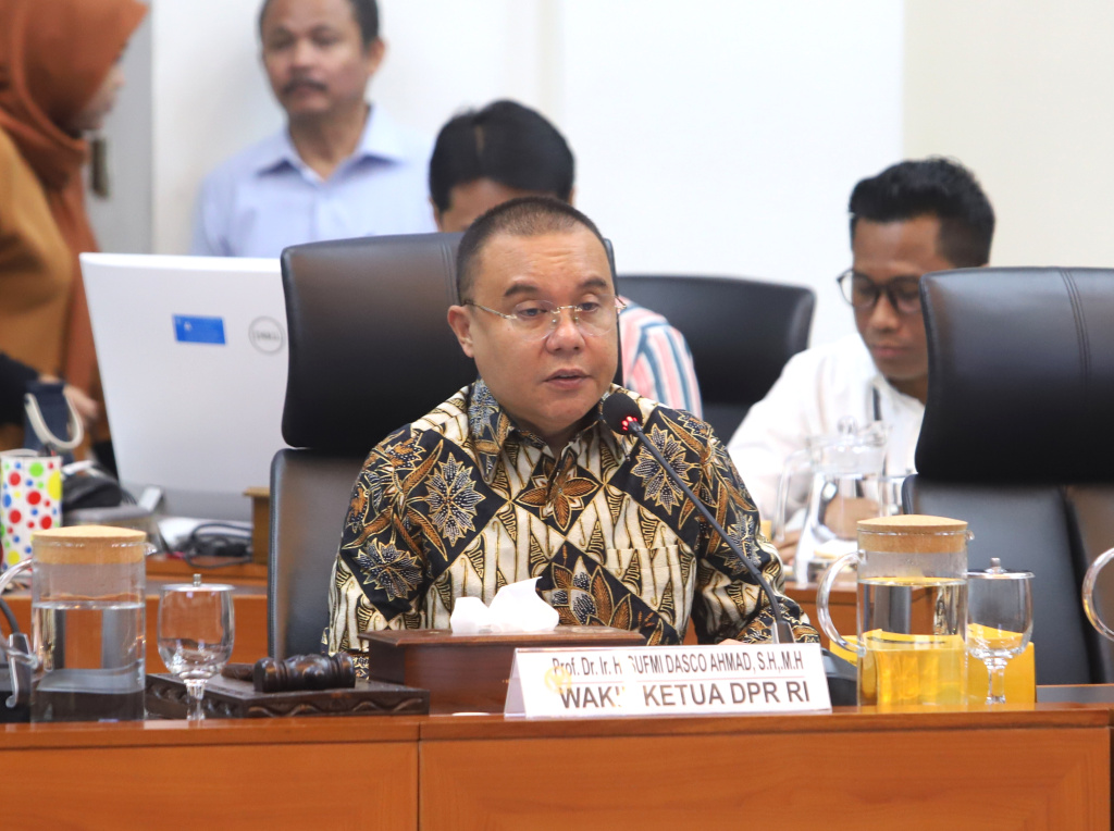 Wakil Ketua DPR RI Prof Sufmi Dasco Ahmad. (Ashar/SinPo.id)