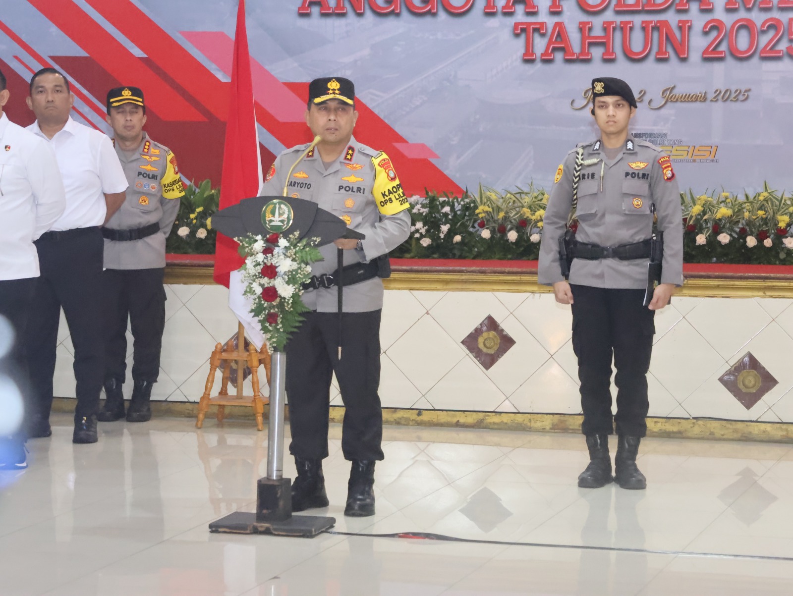 Kapolda Metro Jaya Irjen Karyoto saat memimpin PTDH (SinPo.id/ Humas Polda Metro Jaya)