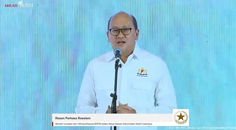 Menteri Investasi Rosan Roeslani (SinPo.id/ Setpres)