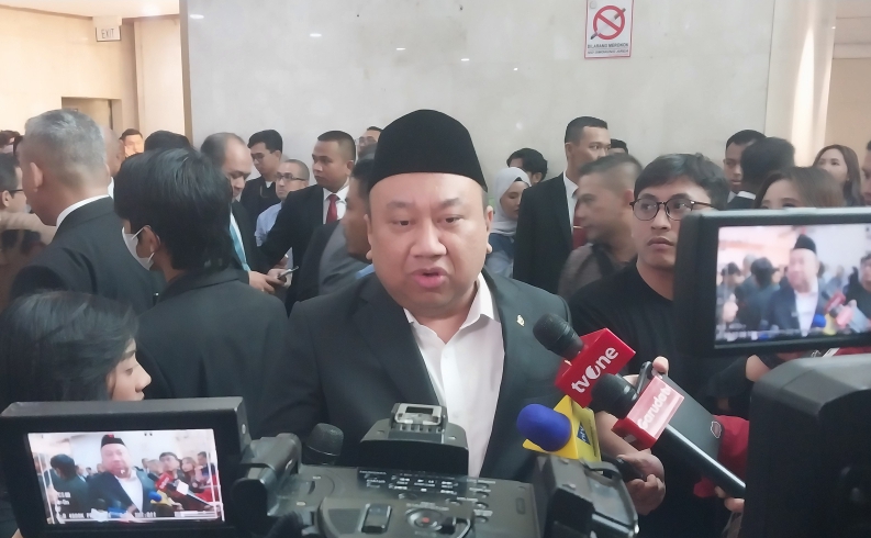 Wakil Ketua Komisi X DPR RI Lalu Hadrian Irfani (SinPo.id/ Galuh Ratnatika)