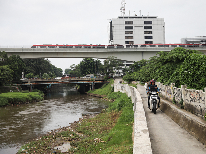 Kali Ciliwung Jakarta (SinPo.id/Beritajakarta)