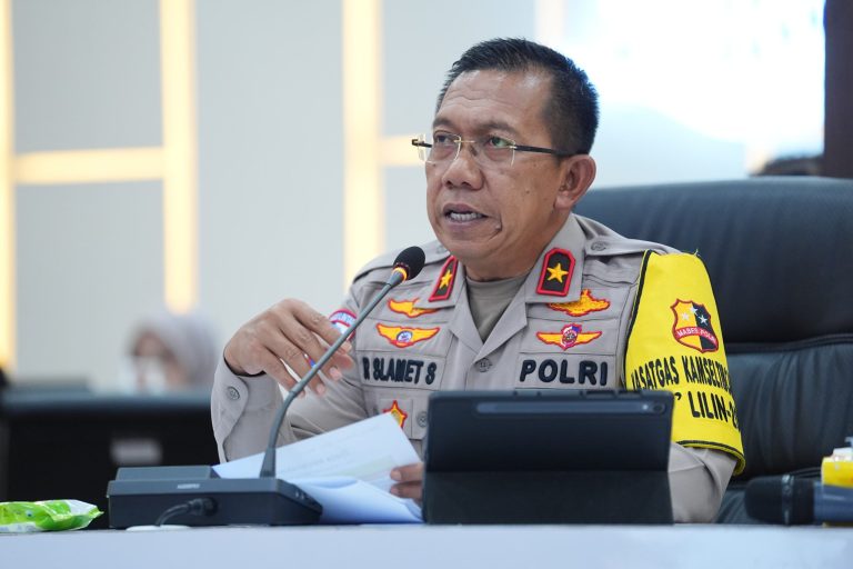 Dirgakkum Korlantas Polri, Brigjen Raden Slamet Santoso (SinPo.id/ Humas Polri)