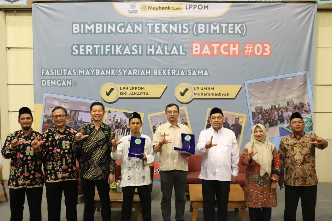 LPPOM DKI Jakarta dan Maybank Gelar Bimtek Sertifikasi Halal Jakarta (SinPo.id/Istimewa)