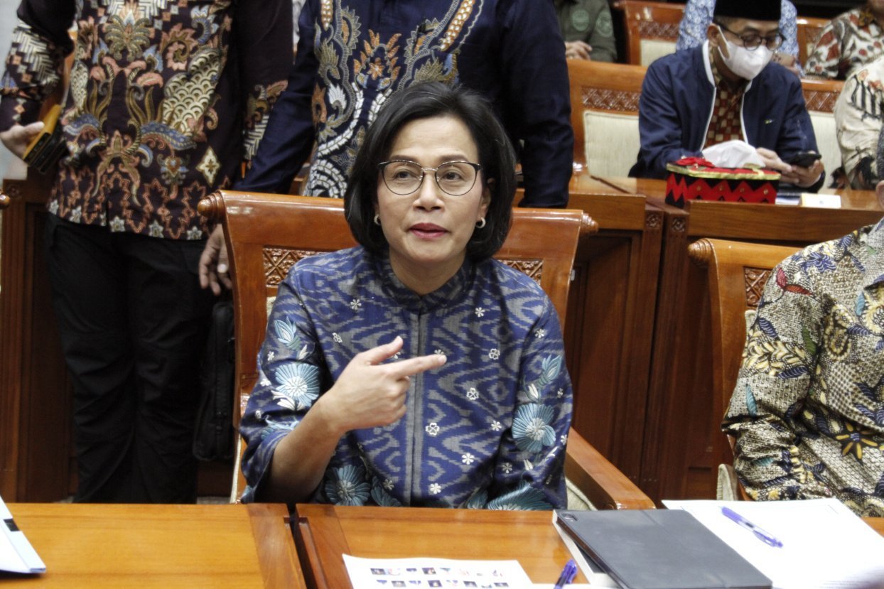 Menkeu Sri Mulyani (SinPo.id/ Ashar)