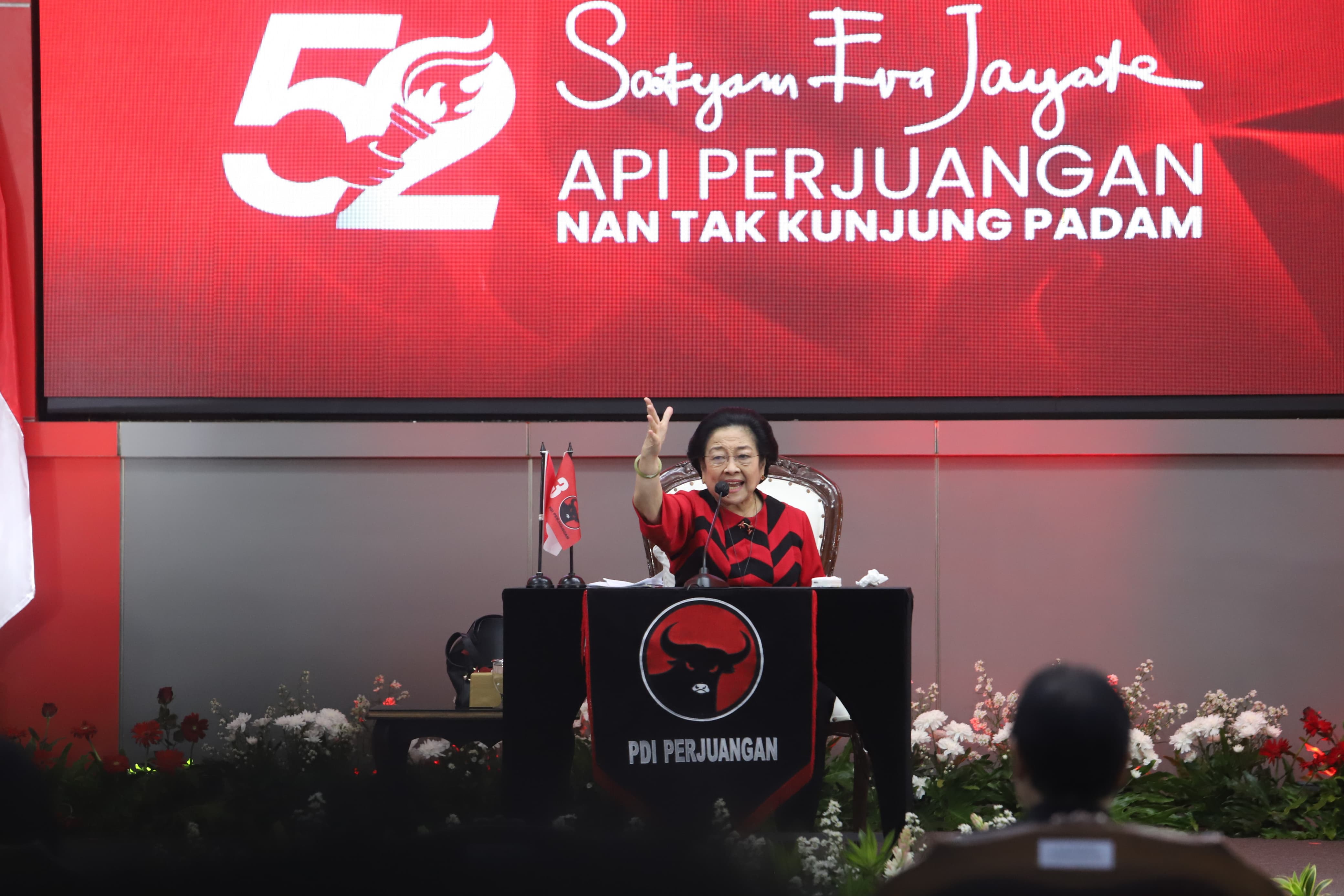 Ketua Umum PDI Perjuangan (PDIP) Megawati Soekarnoputri (SinPo.id/ Ashar)