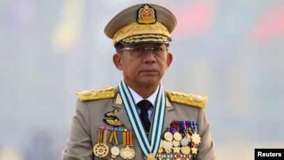 Kepala junta militer Myanmar, Jenderal Senior Min Aung Hlaing (SinPo.id/Reuters)