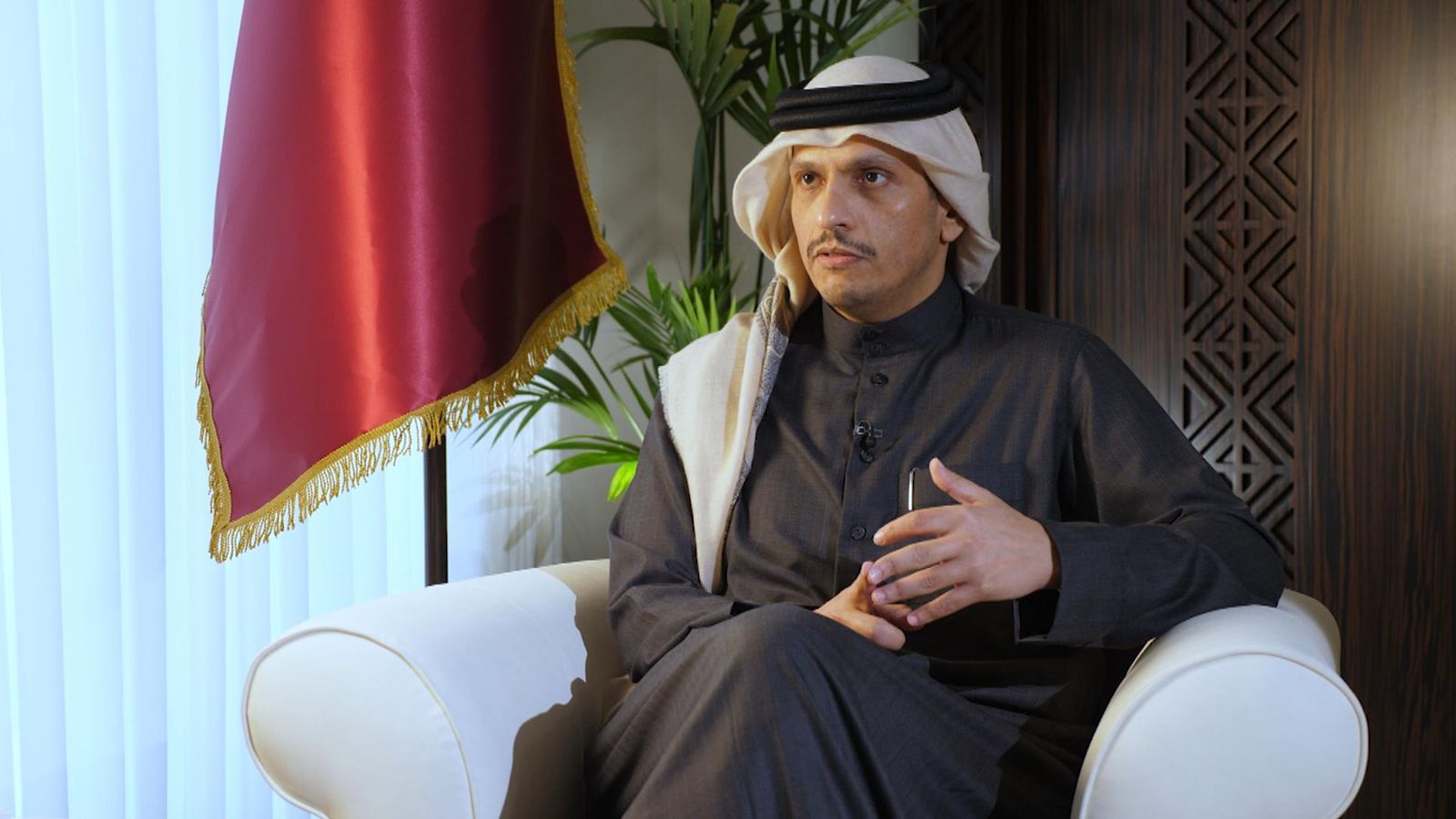 Perdana Menteri Qatar, Sheikh Mohammed bin Abdulrahman al Thani. (SinPo.id/Sky News)