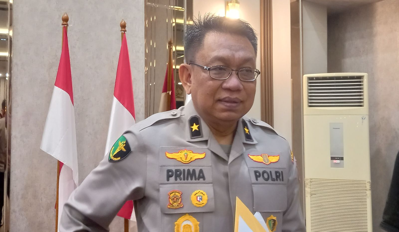 Karumkit RS Polri Kramat Jati, Brigjen Prima Heru Yulihartono (SinPo.id/Firdausi)