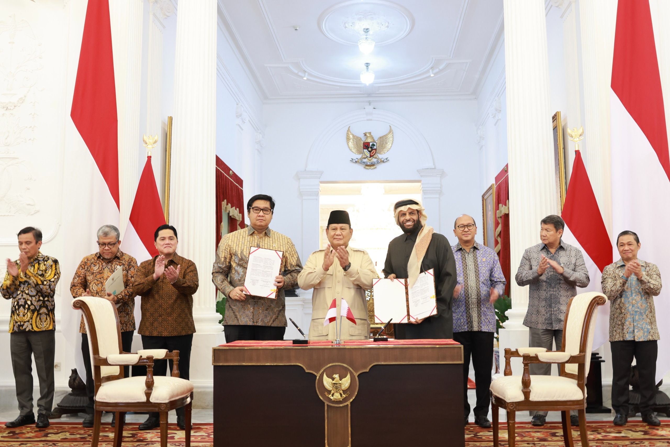 Prabowo Gaet Investor Qatar Bangun 1 Juta Rumah untuk Rakyat (SinPo.id/Tim Media Prabowo)