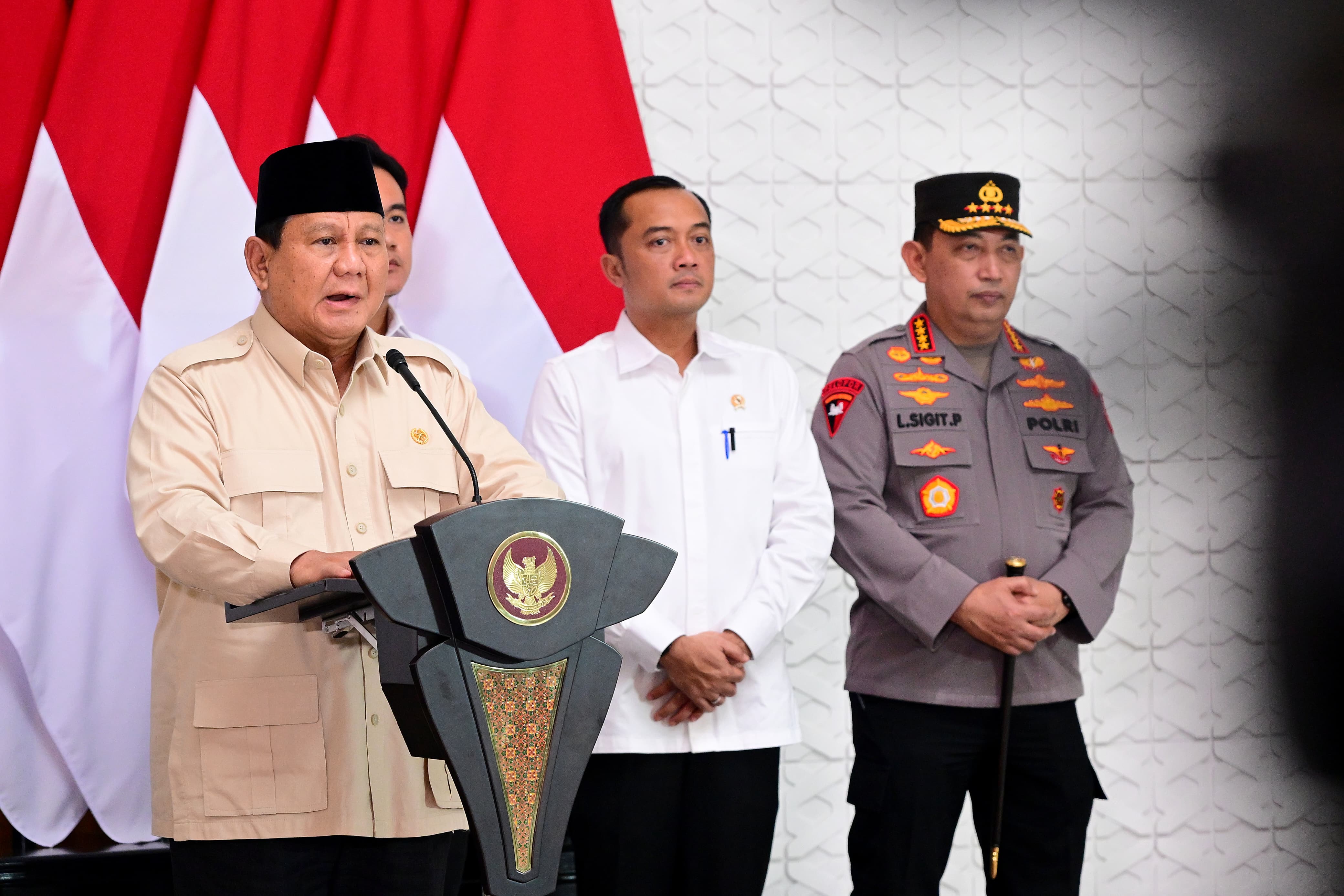 Presiden Prabowo Subianto sebelum bertolak ke India (SinPo.id/ Setneg)