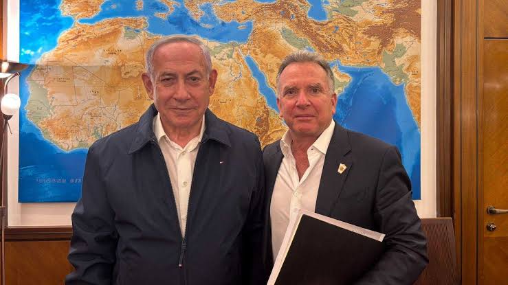 Utusan Timur Tengah Donald Trump, Steve Witkoff, telah bertemu PM Israel Benjamin Netanyahu (SinPo.id/Kantor Perdana Menteri Israel.)