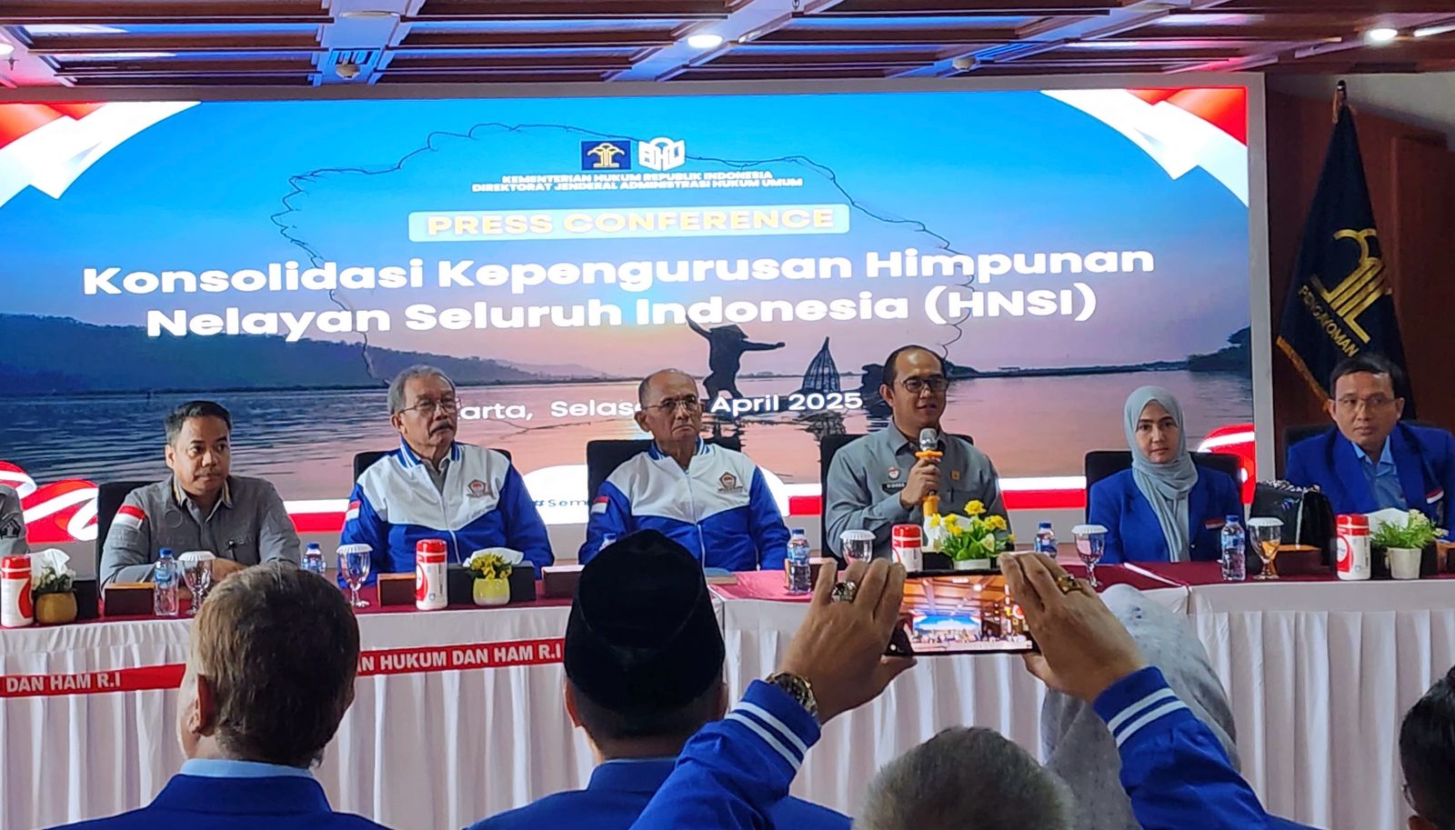 Kondosifasi kepengurusan HNSI. Istimewa