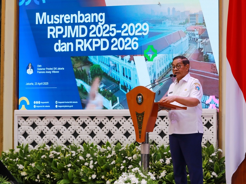 Gubernur DKI Jakarta Pramono Anung. (SinPo.id/Berita Jakarta)