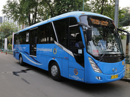 Bus Transjabodetabek (SinPo.id/ Dok. Beritajakarta)