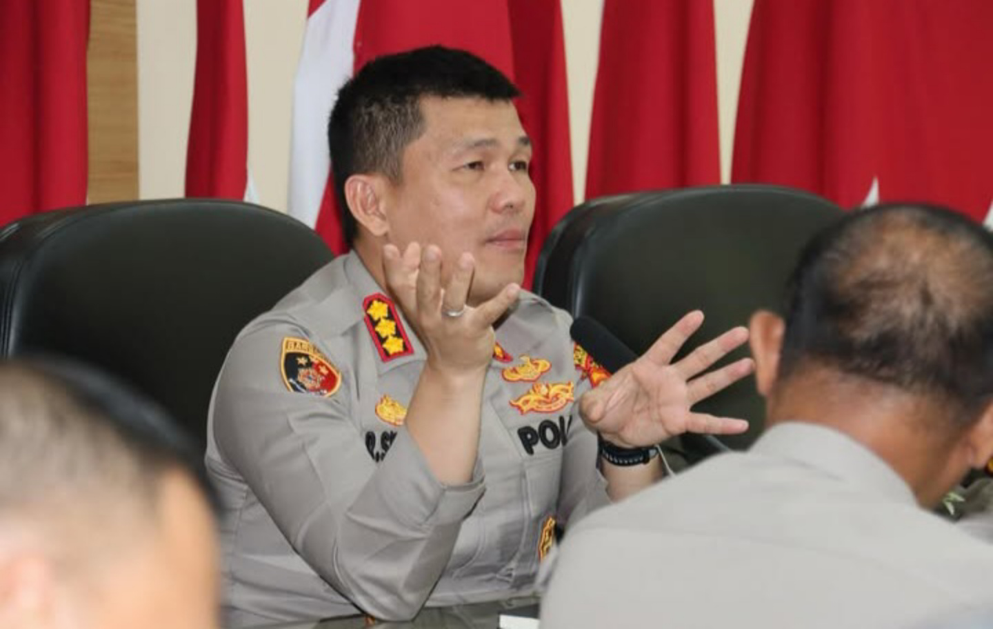 Kapolres Bandara Soekarno-Hatta, Kombes Pol Ronald F.C. Sipayung (SinPo.id/ Dok.Polres Soetta)