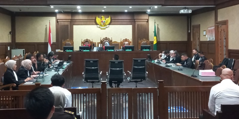 Suasana persidangan terdakwa Zarof Ricar (Sinpo.id)