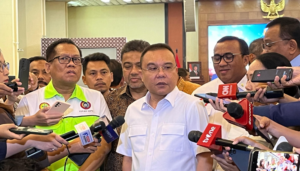 Wakil Ketua DPR RI Dasco (SinPo.id/ Galuh Ratnatika)