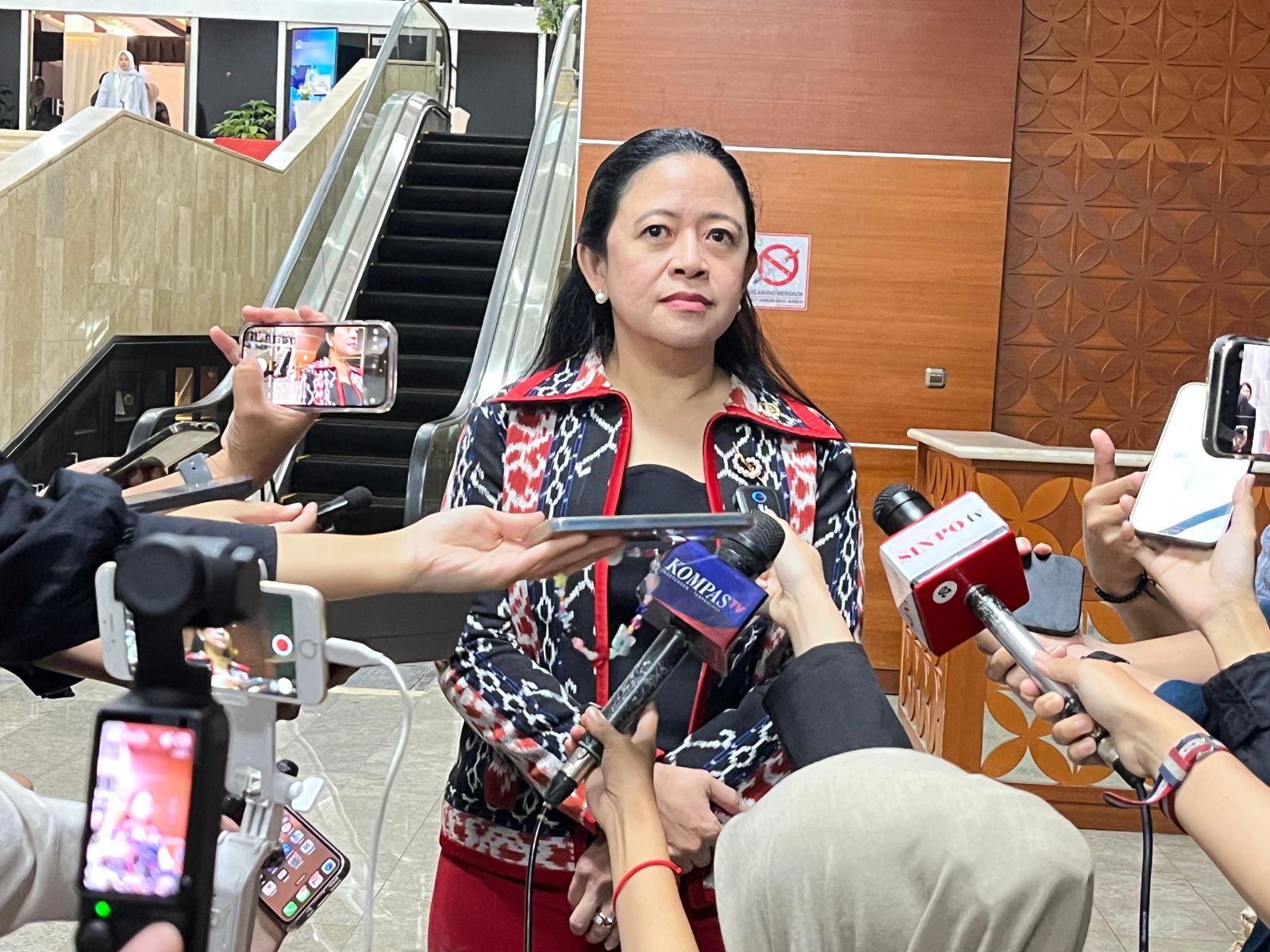 Ketua DPR RI Puan Maharani (SinPo.id/Galuh Ratnatika)