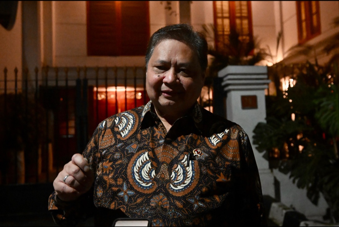 Menko Perekonomian Airlangga Hartarto. (SinPo.id/dok. Setpres)