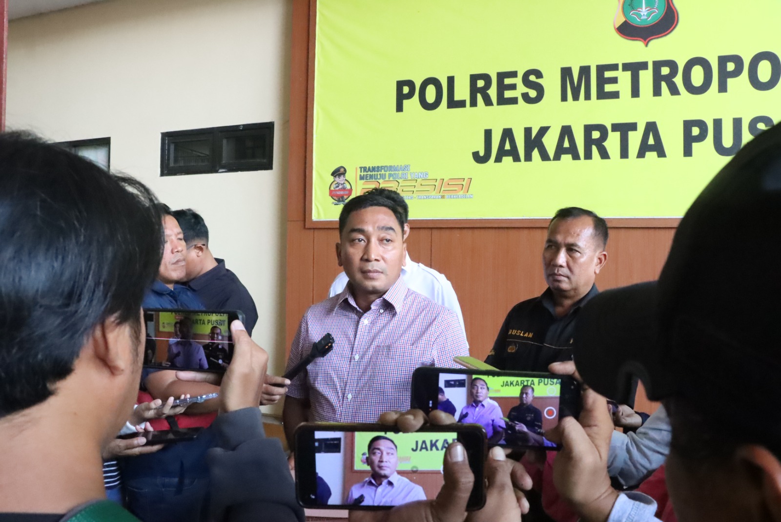 Kasatreskrim Polres Metro Jakarta Pusat, AKBP M Firdaus (SinPo.id/Dok.Polres Jakpus)
