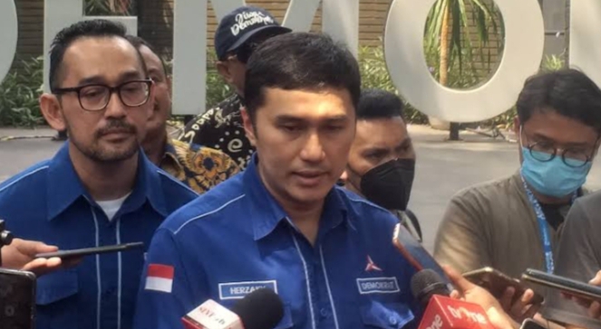 Juru bicara (jubir) DPP Partai Demokrat Herzaky Mahendra Putra (SinPo.id/