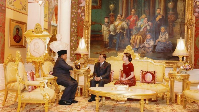 Prabowo dan Raja-Ratu Thailand