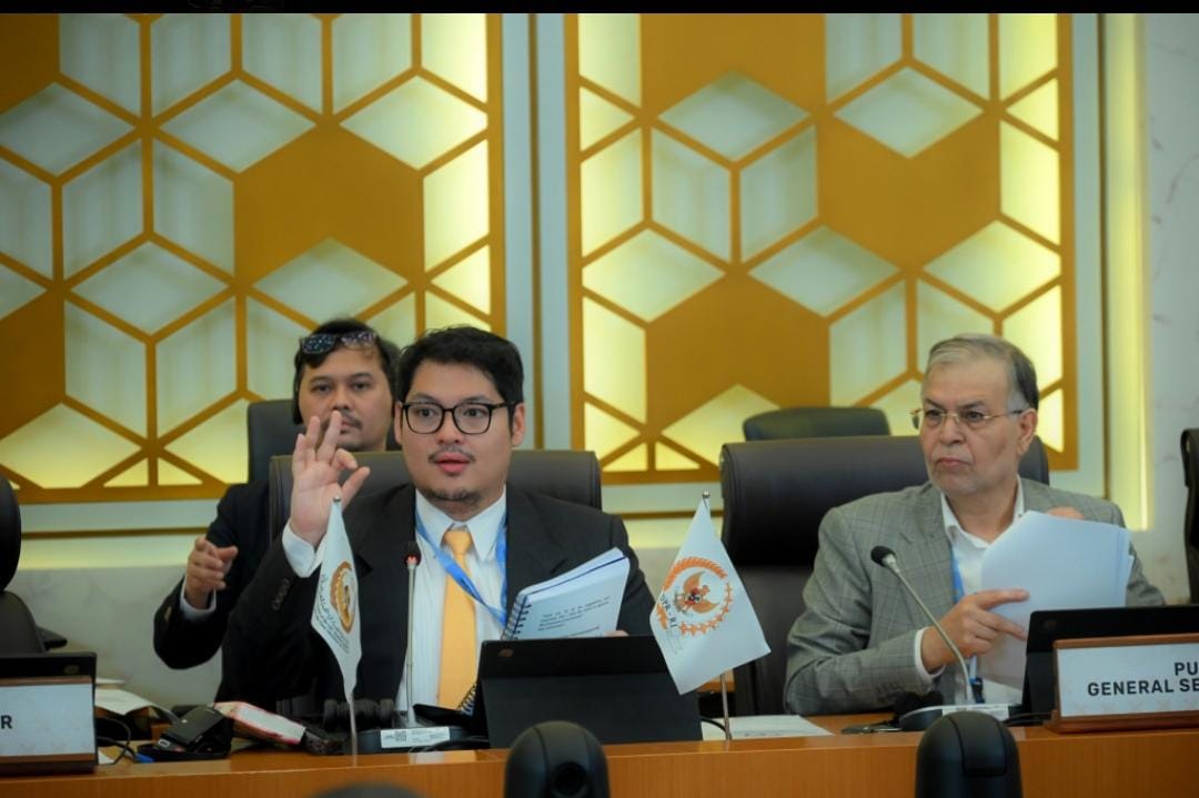 Wakil Ketua Badan Kerja Sama Antar-Parlemen (BKSAP) DPR RI, Ravindra Airlangga. (SinPo.id/Tim Media)