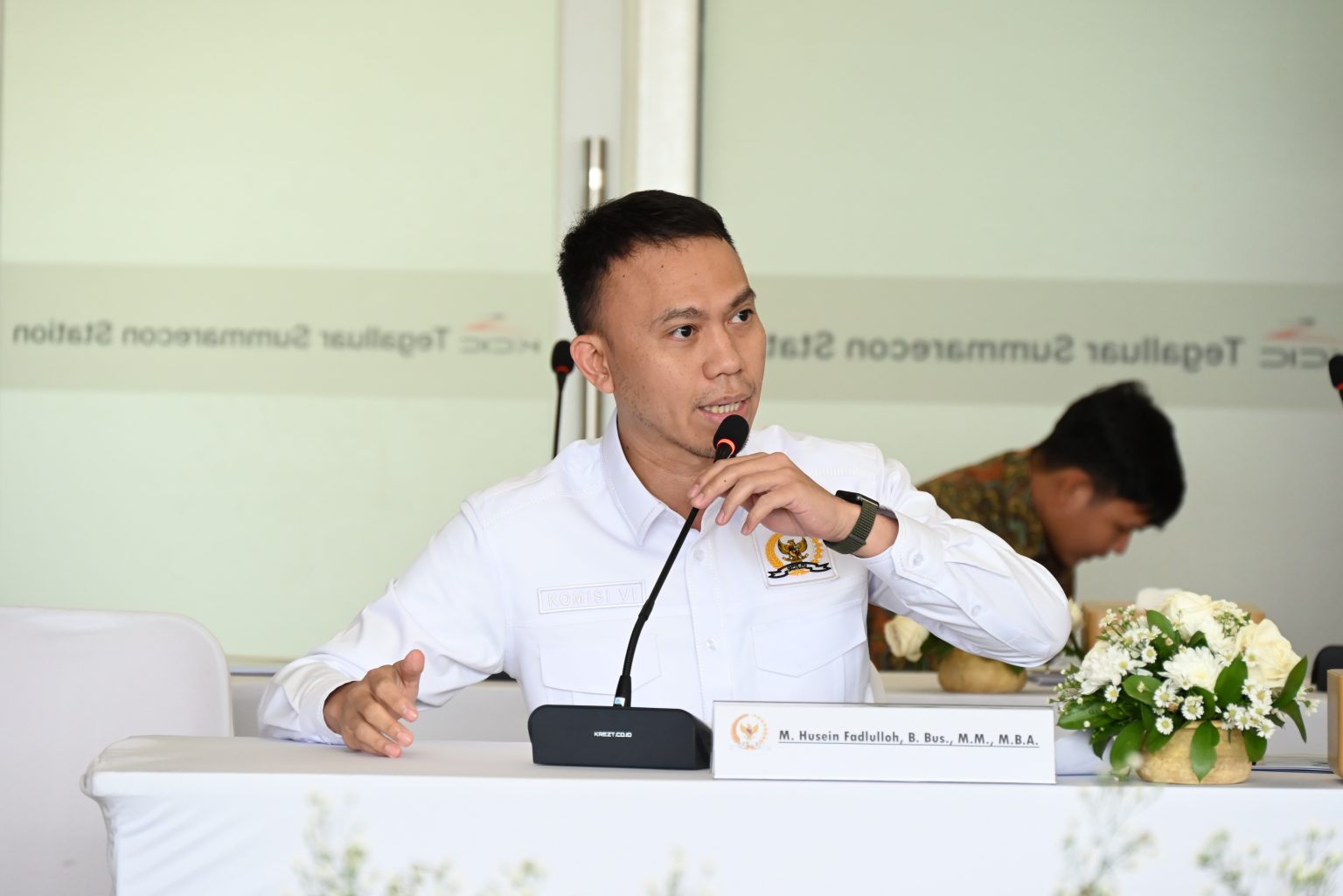 Wakil Ketua BKSAP DPR RI, Muhammad Husein Fadlulloh (SinPo.id/ Tim Media)