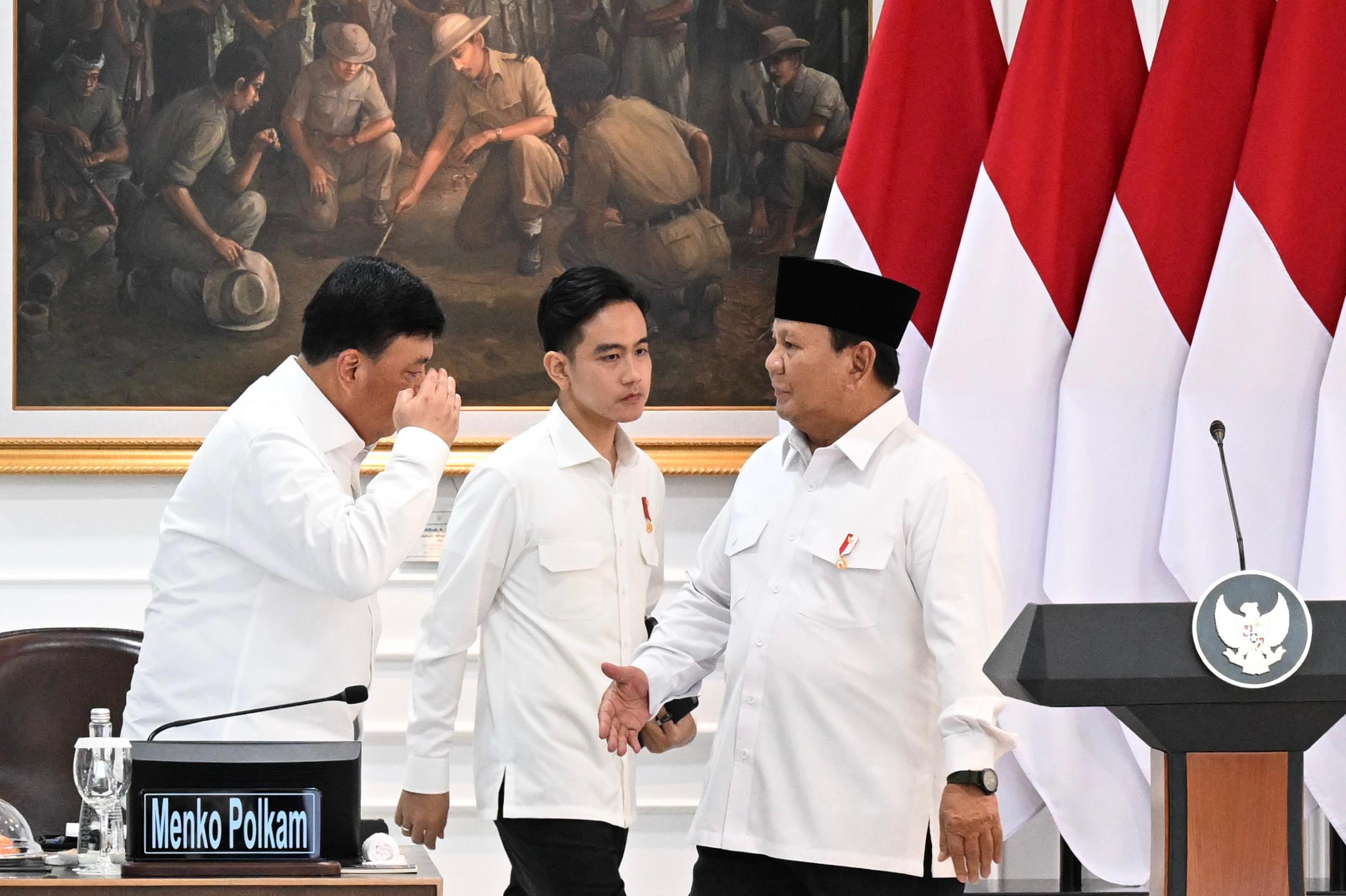 Presiden Prabowo Pimpin Sidang Kabinet Paripurna (SinPo.id/Setpres)