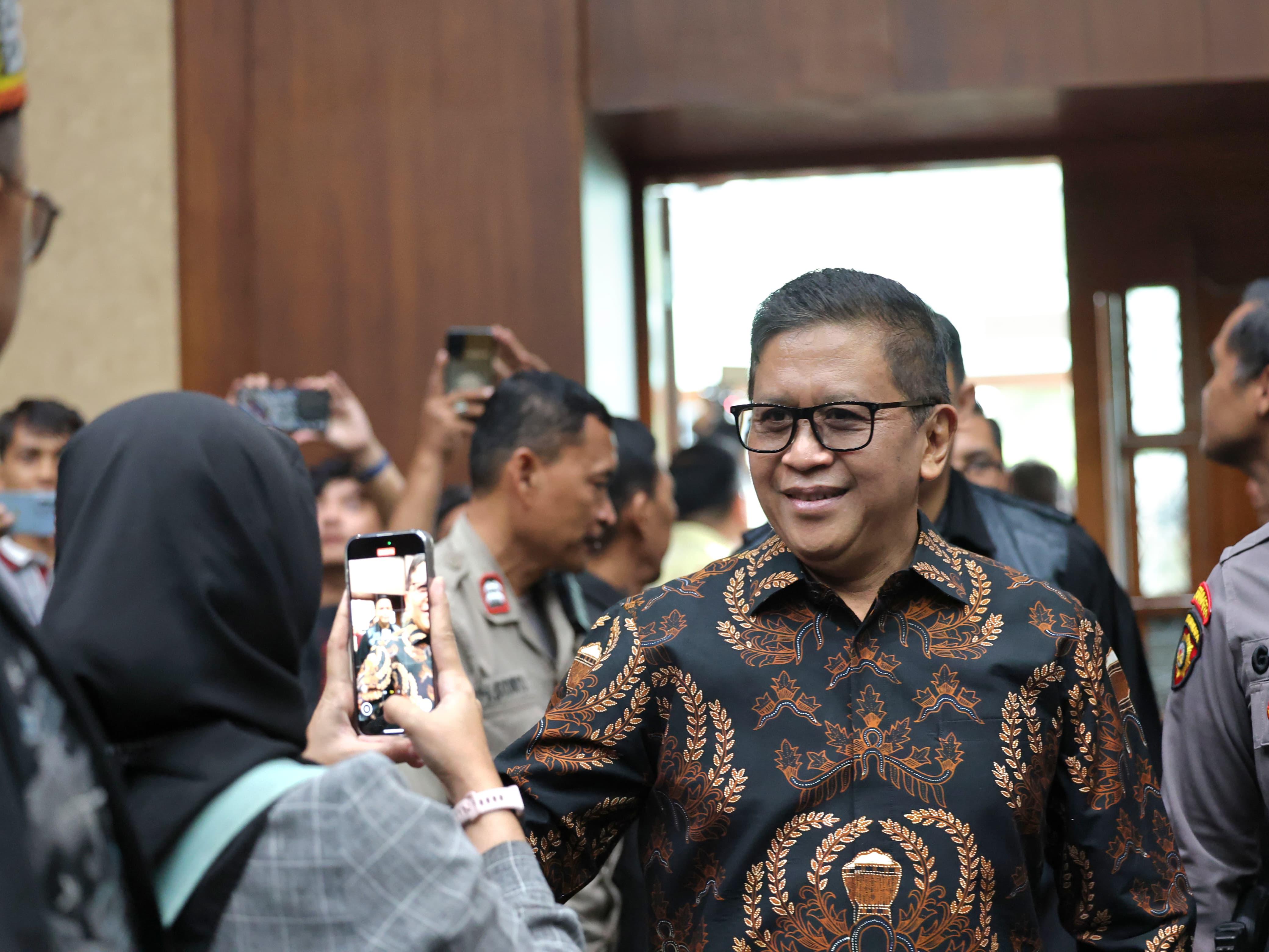 Sekjen PDIP, Hasto Kristiyanto (Sinpo.id/Ashar)