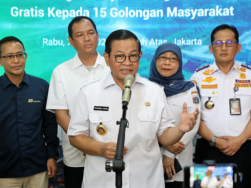 Gubernur DKI Jakarta Pramono Anung. (SinPo.id/Berita Jakarta)