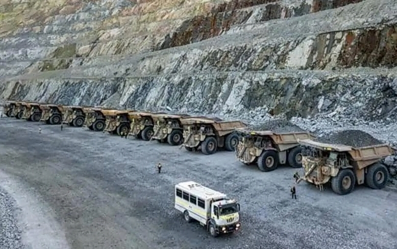 Tambang emas dan tembaga di Batu Hijau Sumbawa Barat. (Sinpo/dok. AMMAN)