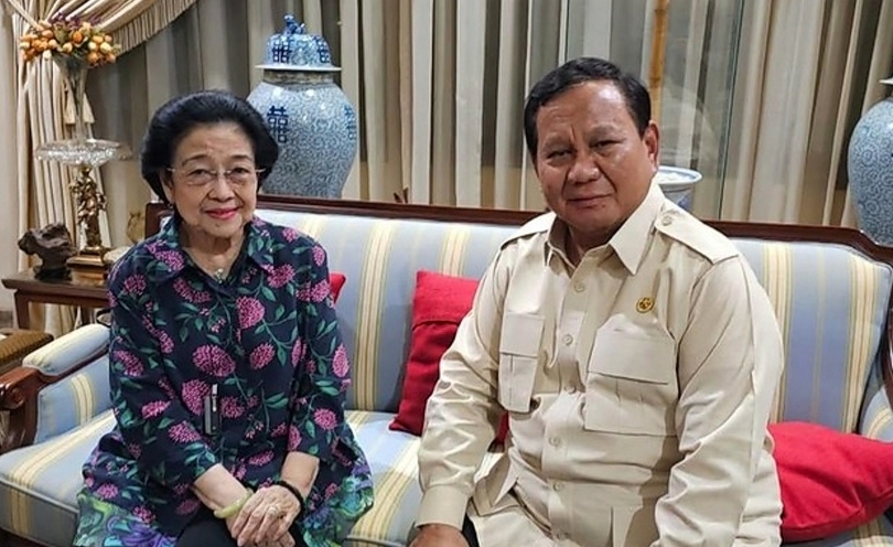 Presiden Prabowo dan Ketum PDIP Megawati Soekarnoputri (SinPo.id/ Dok. Gerindra)