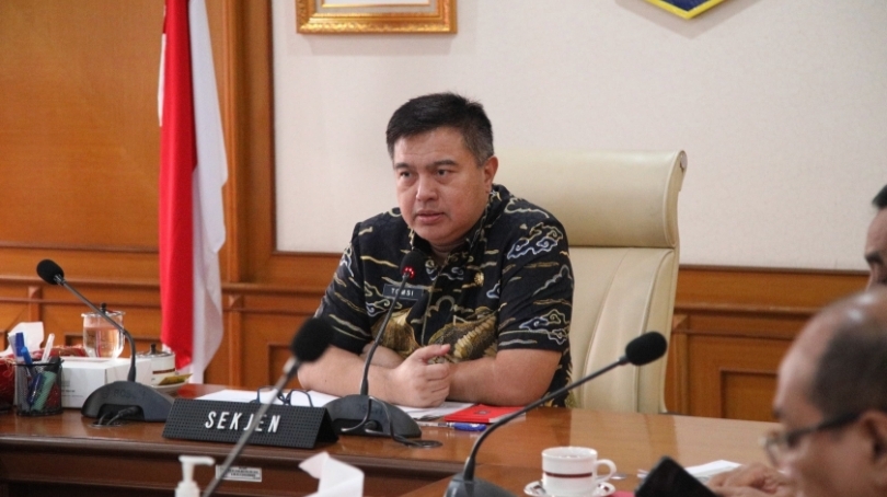 Sekjen Kemendagri Tomsi Tohir (SinPo.id/ Dok. Kemendagri)