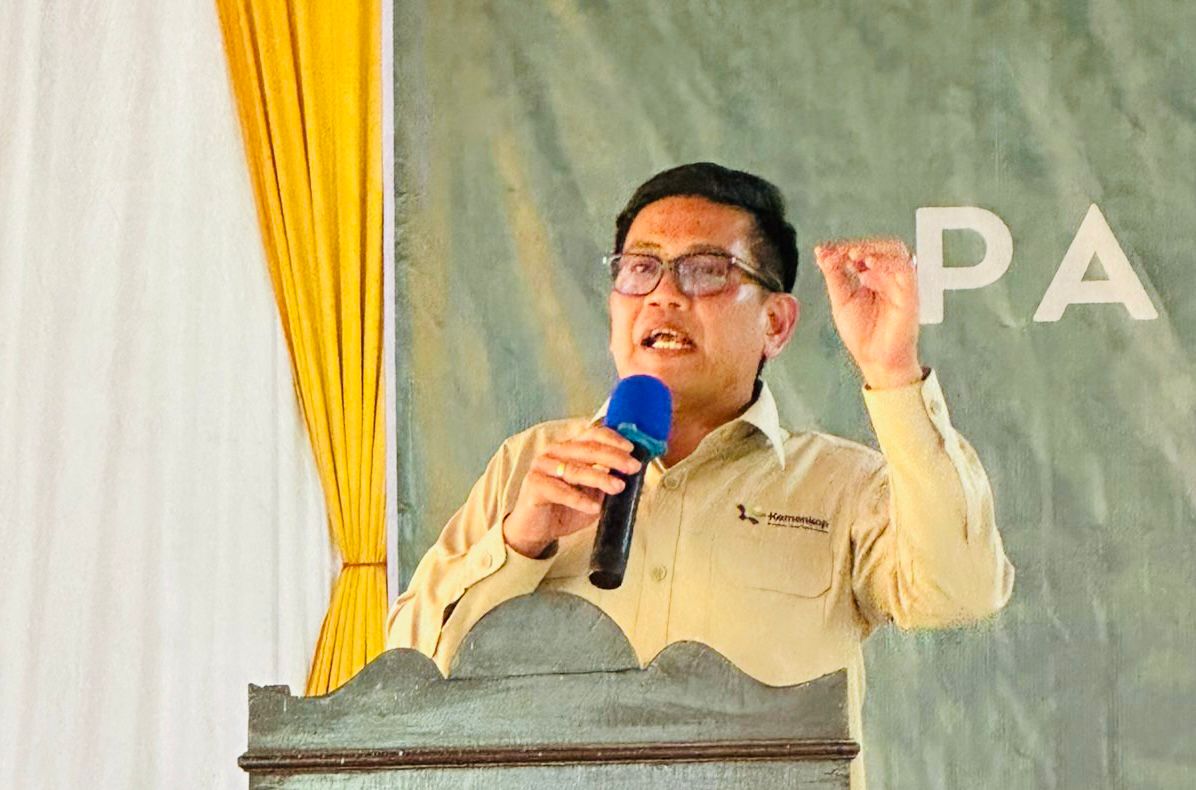 Deputi Bidang Pengembangan Usaha Koperasi Kementerian Koperasi RI Panel Barus. (SinPo.id/dok. Kemenkop)