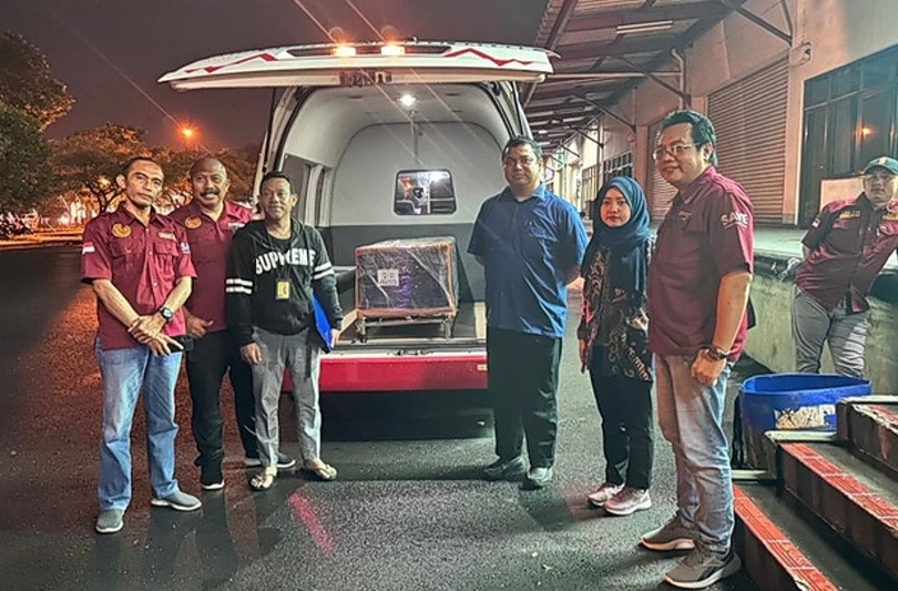 Pemulangan jenazah WNI dari Kamboja (SinPo.id/ Dok. Kemlu)