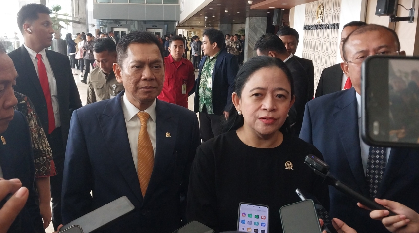 Ketua DPR RI Puan Maharani (SinPo.id/ Galuh Ratnatika)