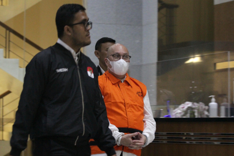 Mantan Dirut PT Taspen Antonius N.S Kosasih (SinPo.id/Ashar)