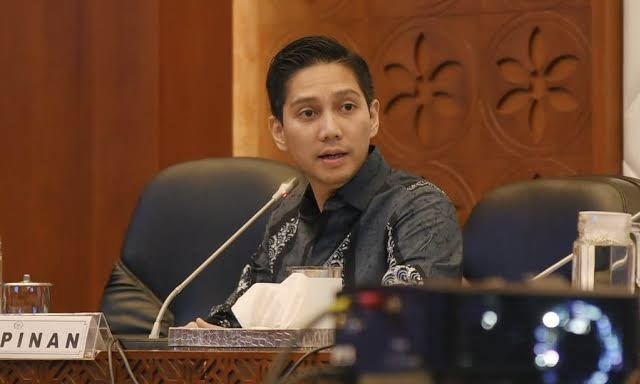 Wakil Ketua Komisi I DPR RI Budisatrio Djiwandono (SinPo.id/Gerindra)