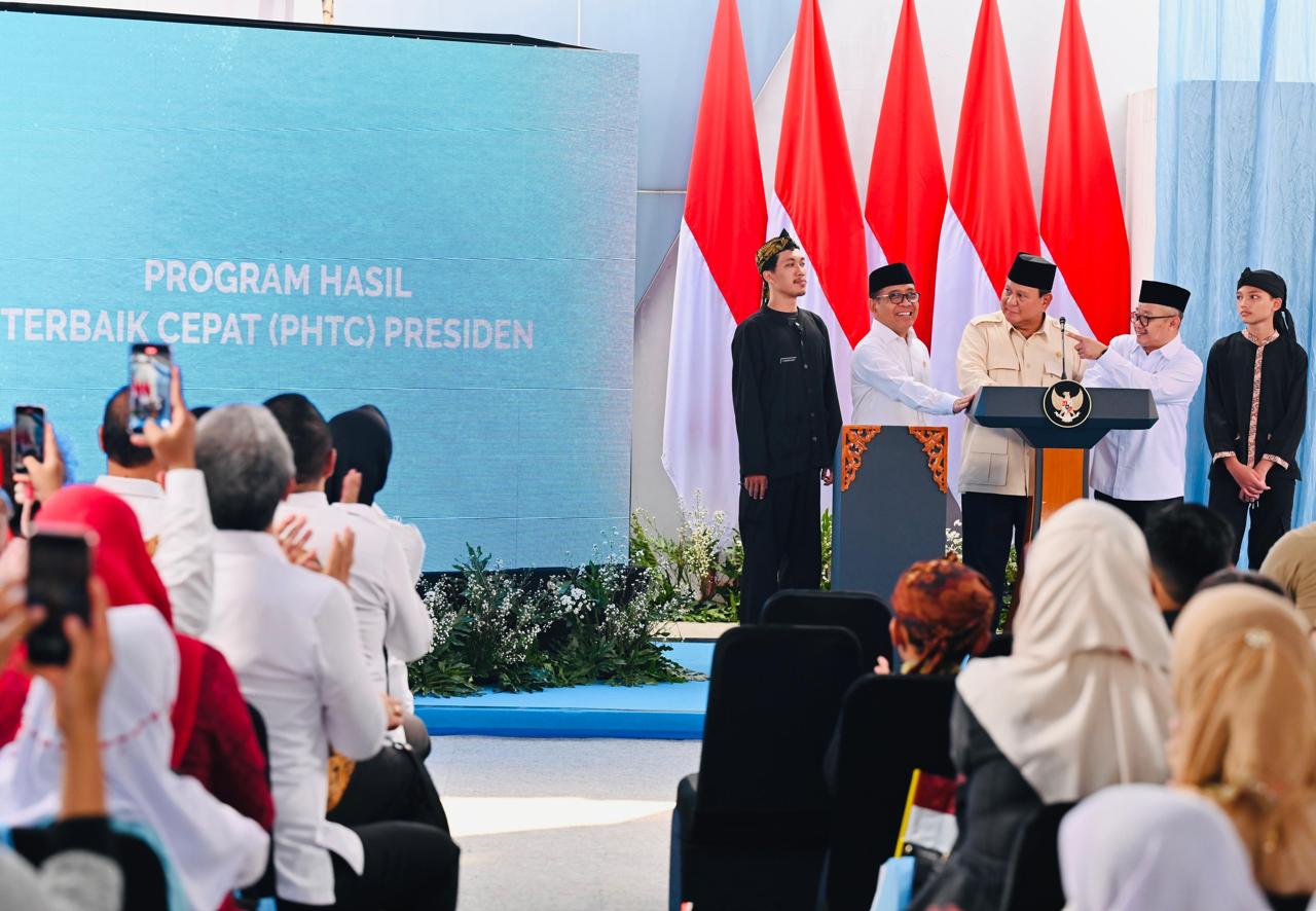Presiden Prabowo hadiri Peringatan Hardiknas 2025