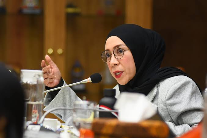 Anggota Badan Kerja Sama Antar Parlemen (BKSAP) DPR RI, Melly Goeslaw (SinPo.id/EMediaDPR)