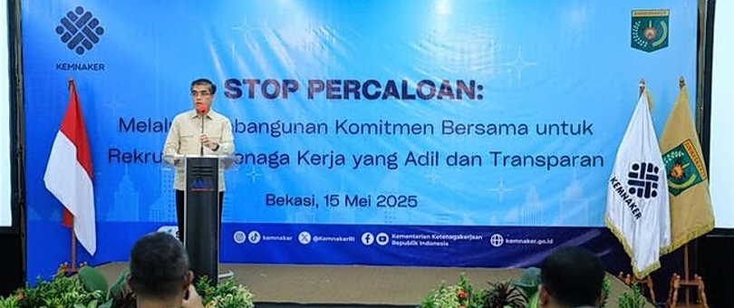 Menteri Ketenagakerjaan RI Yassierli. (SinPo.id/dok. Kemnaker)