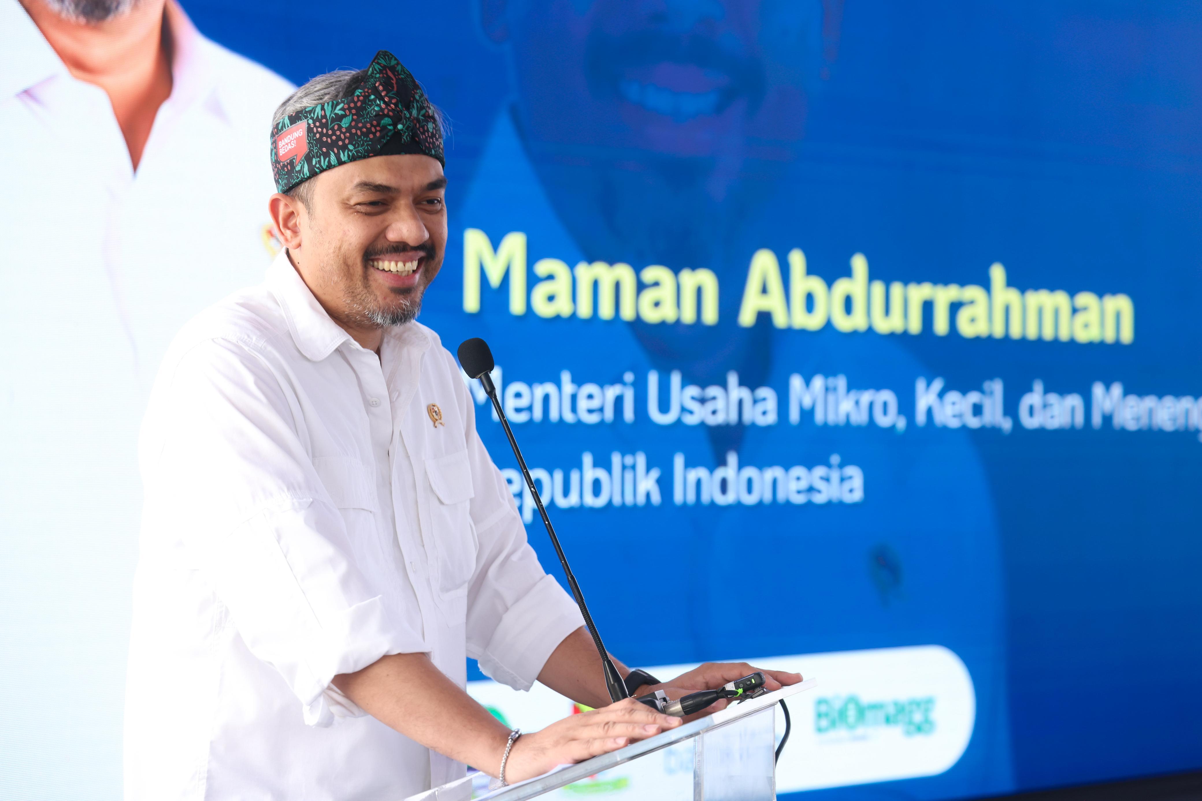 Menteri UMKM Maman Abdurrahman. (SinPo.id/dok. Kemen UMKM)