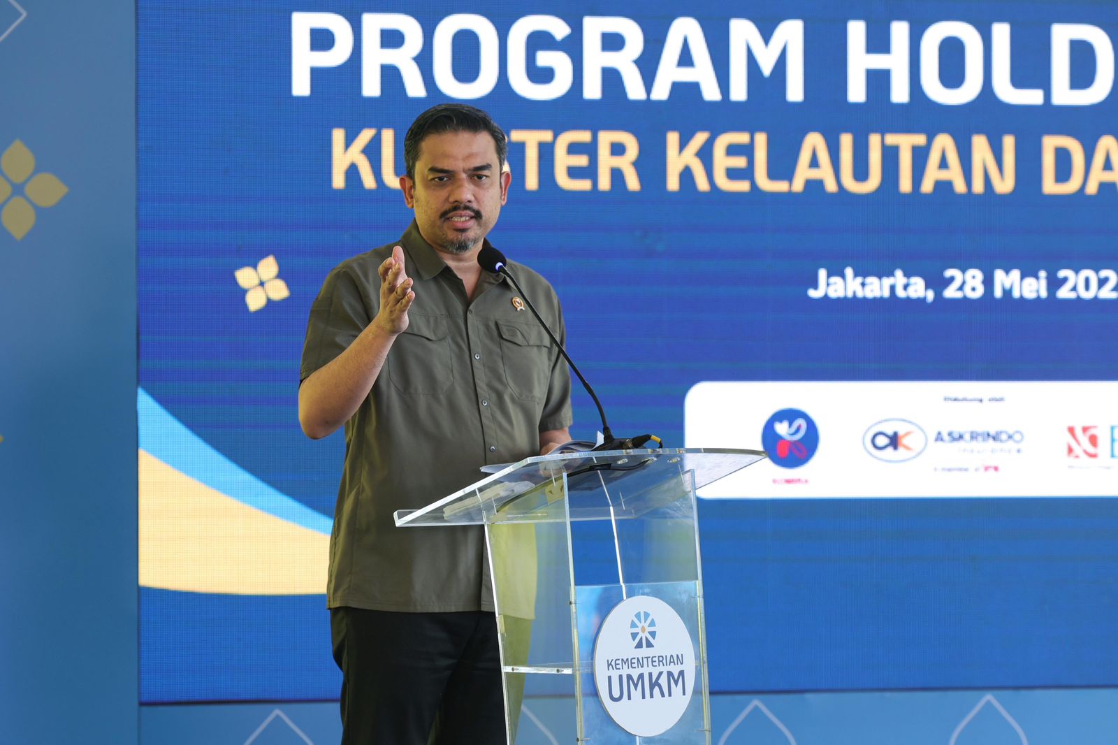 Menteri UMKM Maman Abdurrahman. (SinPo.id/dok. Kemen UMKM)