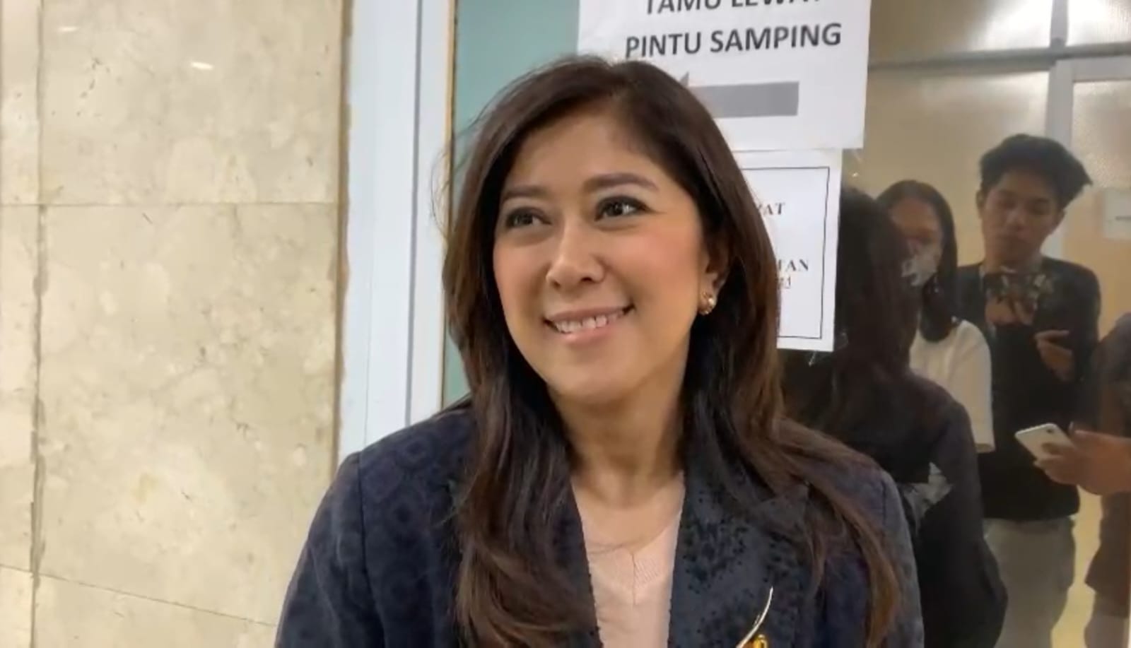 Menkomdigi Meutya Hafid (SinPo.id/Galuh Ratnatika)